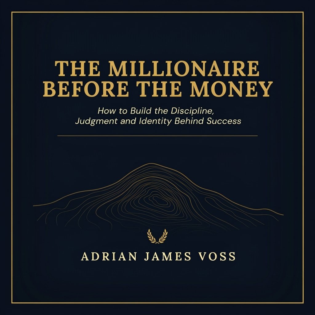 The Millionaire Before the Money book cover by Adrian James Voss